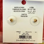 Kate Spade  Rise and Shine Opal-glitter Gold Stud Earrings Photo 3