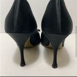 Dolce & Gabbana , baguette bow , black satin pumps, heels size 7 Photo 5