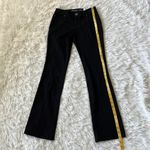 INC  Women’s Novelty Denim Stretch bootleg in deep black size 0P Photo 6