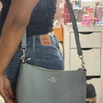Coach  Clara Shoulder Bag Light Blue Photo 2