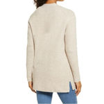 Caslon  NWT Oatmeal Beige Heather Open Front Cardigan Sweater Size XS Photo 1