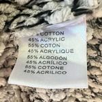 Young Fabulous and Broke Long Sleeve Gray and White Open Front Duster Size M/L Photo 4