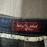 Baby Phat Y2K Dark Acid Wash High Rise Straight Leg Cropped Jeans Size 14 Photo 7