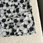 The Limited Vintage Circle Pattern Slip Skirt Black White - Sz Small Photo 8