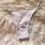 Minimale Animale  White Ribbed Women's bikini bottom NEW Photo 0