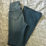 Trendy Blue Flare Jeans Size 24 Photo 7