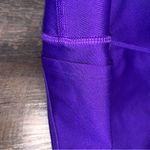 Under Armour HeatGear No-Slip Waistband Full-Length Purple Leggings Size Small Photo 8