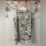 ZARA  Black, Brown Silver, Cooper, Blue and White Patterned Mini Dress Photo 2