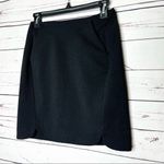 LC Lauren Conrad Black Textured Knit Mini Shirt Size 2/XS Pockets! Photo 2