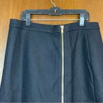 J.Crew Woman’s Black Midi Wool Business Casual Skirt Size 6 Photo 3