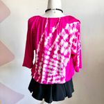 Y2K‎ Pink Rhinestone Top, Coquette, Festival, Vintage, Maximalist, Medium Photo 2