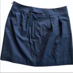 Halogen Women’s Black Purple Checked Pleated Skirt Size 14 NWT Photo 1