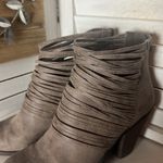 Fergalicious  Doe Barley Ankle Bootie Tan Photo 1