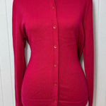 Eddie Bauer  Pink Cardigan Sweater‎ size TM Photo 0