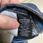 Dollhouse 🌞 Medium Wash Distressed Ripped Cuffed Raw Hem Mini Skirt Photo 2