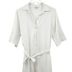 Ripe Maternity Molly Shirt Dress‎ White Size M Photo 4