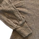 LNA Brown Rust Ribbed Women Turtleneck Long Sleeve Top Size XS Photo 3