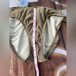 Vix Hermanny dark green Bikini Bottom with Sequin Detail Size 10 Photo 7