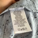 LOGO By Lori Goldstein Heathered Blue Gray Lace Trim Top Blouse Shirt US Large Photo 8