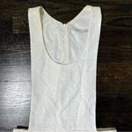 ZARA  White Textured Back Zip Dress Photo 1