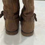 1937 Footwear Brown Over the Knee Suede Boots with Timeless Style Size 8 Photo 4