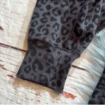 Abercrombie & Fitch Soft A&F Collection Navy Black Animal Print Pullover Photo 3