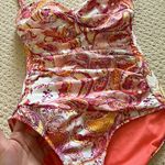 Lauren Ralph Lauren One Piece Tummy Control Pink Size 6 Photo 3