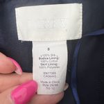 J. Crew Arabelle Size 8 Dress Navy Silk Chiffon Formal Bridesmaid Strapless Blue Photo 3