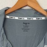 Born‎ Notch Collar Gray Blue Pajama Set Sz 2XL White Piping Detail Comfy Soft Photo 5