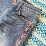 Driftwood  Western Aztec Embroidered Mid Rise Jeans Women's 27 Photo 8