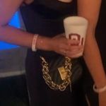 ZARA Black Satin Slip Dress Photo 2