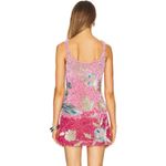 NEW LA FUORI Fleur Oasis Mini Dress in Pink Ombre Size M Photo 3