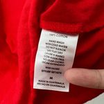 Cali Baby MEDIUM Red GOOD VIBES Crop Top Tee Shirt T Photo 8