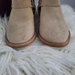 Faryl Robin Anthropologie Zink Tan Suede Harness Boots Size 6.5 Photo 4