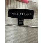 Lane Bryant  Oatmeal Heather Long Ruffle-Sleeve Sweater Women's 26/28 Photo 5