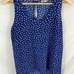 Pleione  Blue White Patterned Flow Tank Size Small Photo 0