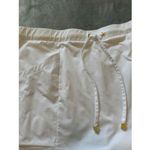 Anne Klein  White Elastic‎ Waistband Short Length Modern Skort Womens Large Photo 8