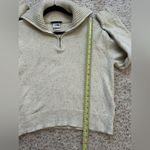 The North Face  Sweater Womens Large Beige Shawl Neck Long Sleeve Wool Blend Photo 4