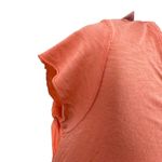 LA Made  Coral Short Sleeve Dress Back Detail Large New Photo 2