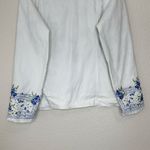 Denim & Co Vintage Embroidered Stretch Long Sleeves Jean Jacket Photo 10
