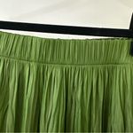 ZARA NWT  Green Maxi Pleated Skirt, Size XS/S Photo 4