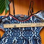 Flying Tomato  Blue & White Geometric Jumpsuit - Size Large Photo 6