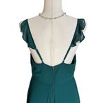 Birdy Grey  Adelle Formal emerald green Maxi Dress with Slit Photo 7