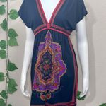 Flying Tomato Anthropologie Eastern Indian Floral Dress Photo 0