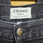 frame denim Frame high rise wide leg frayed hem jeans 32 Photo 2