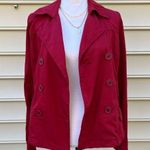 Paris Blues Vintage y2k red blazer jacket size medium Photo 0