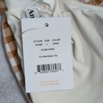 ANDIE NWT Sparrow Gingham Mandalay Bikini Top Tie Straps Swimwear Size Large Photo 7