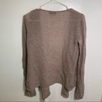 Philosophy  Open Waterfall Cardigan Sweater Tan Photo 5