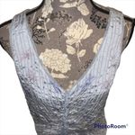 Armani Collezioni Silk Sleeveless Blouse Light Blue size 14 Photo 1