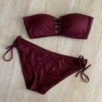 Mossimo Swim Women’s Strapless Bikini & Side Photo 0